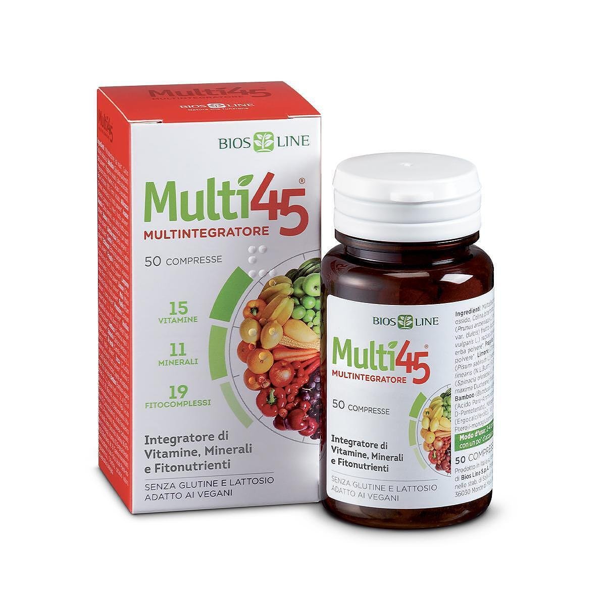Мултивитамини Multi45, 50 таблетки