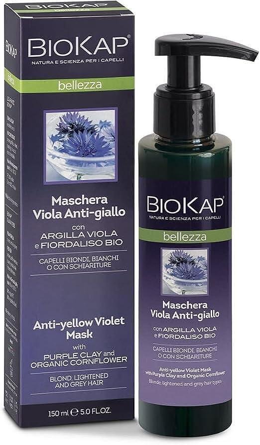 Маска за руса коса против жълти оттенъци, BioKap, 150 мл