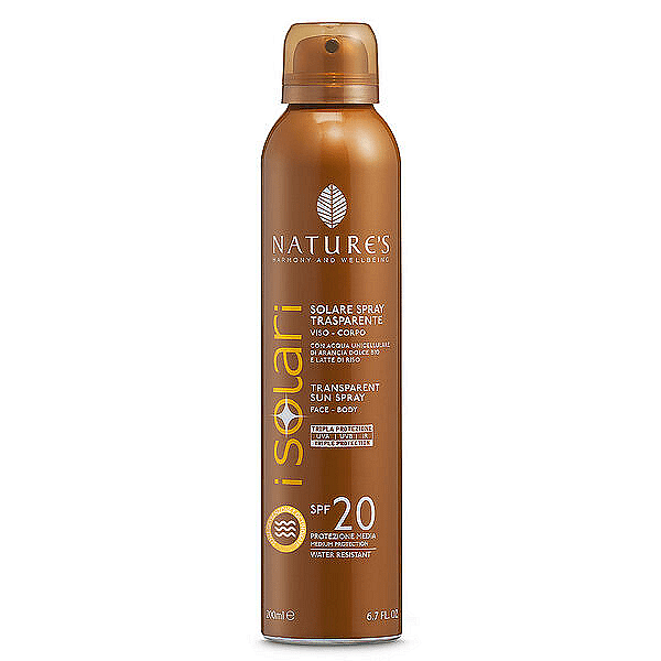 Слънцезащитен спрей Nature's SPF20, 200ml