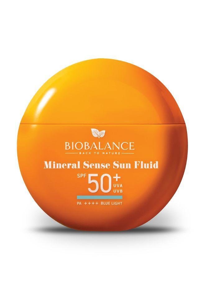 BIOBALANCE СЛЪНЦЕЗАЩ. ФЛУИД MINERAL SENSE SPF 50 +, 40 ГР