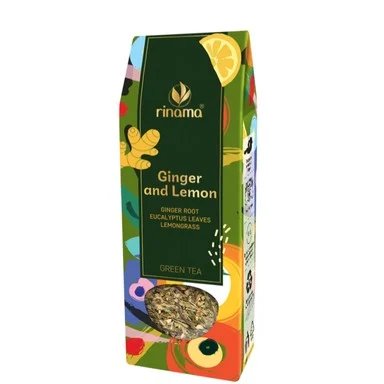 Ginger and Lemon, Зелен чай, 85 г